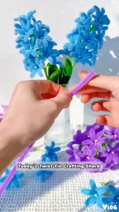 100pcs Kids Chenille Wires DIY Fuzzy Wire Colorful Twisting Wire Toys Craft Stems Handmade Flower Toys Twist Wire for Kids