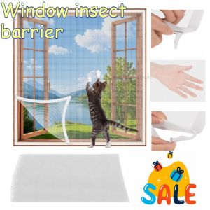 Thickened Mosquito Net Self Adhesive Window Insect Barrier Mosquito Nets for Window for Home Easy Install Room Protection