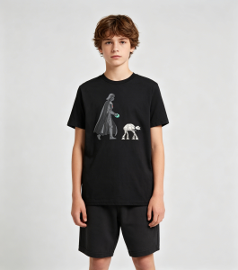 Hot Toys | Official Star Wars Printed Street Loose Comfort T Men Women Tee Adults Children Boy Gril Top Kids Parent Child Cotton T shirt