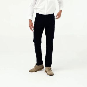 Lee Cooper Slim Fit Long Chino Logan Blue