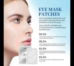 Miếng Dán Mắt Vi Kim Tan Chảy 0.3mm Với Axit Hyaluronic Giúp Giảm Nếp Nhăn Bọng Mắt Miếng Dán Chăm Sóc Da Vi Kim Tan Trong Nước