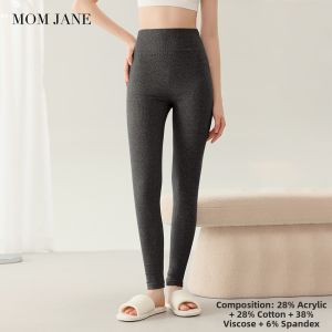 Mom Jane | Cotton Warm Duvlon Pants Not Tight On Stomach
