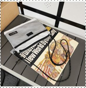 กระเป๋าสะพายข้าง Messenger Bag กระเป๋าคาดหน้าอกแบบถอดได้ Workwear Small Satchel Japanese Workwear Small Satchel Hip-hop