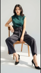 celana wanita soya bahan scuba cocok untuk homeware