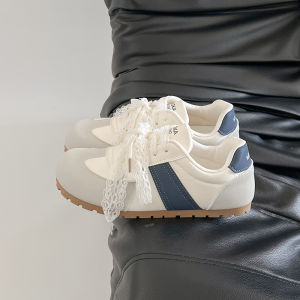 รองเท้าผ้าใบลำลองสีดำสำหรับผู้หญิง รองเท้าบัลเลต์แบบบาง ระบายอากาศได้ดี ฤดูใบไม้ร่วง รองเท้าผ้าใบลำลองแบบสวม รองเท้าผ้าใบแบบสวม