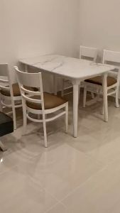 Bàn ăn 4 ghế. Sang Xịn Mịn. Bàn ghế gỗ chung cư