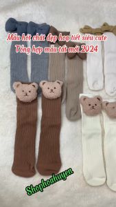 Hàng Đẹp Siêu Hót Tất dáng dài cho bé trai bé gái Size dài 30cm chất cotton cao cấp dáng thể thao 1-5 tuổi