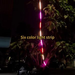 “Six Color 360 Degree Glowing RGB LED Neon Marquee Signs - Waterproof 220V Outdoor Lights