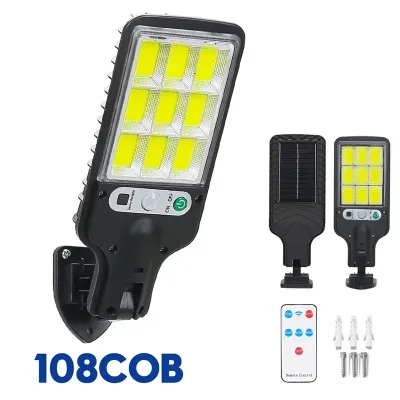 Newest Solar LED Light 300000LM Outdoor Solar Lamp Of Motion Sensor 4 Mode Waterproof IP65 Solar Garden Light Street Yard Lanter