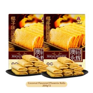MACAU WINGFAI | Coconut Flavor Phoenix Egg Roll Snack