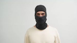 Thermal Cycling Head and Face Mask Thick Fleece Lined for Outdoor Riding Motorcycle Use for Men Women Autumn Winter