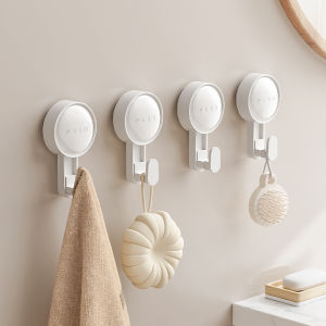 Suction Cup Hook Vacuum Strong Load-bearing Seamless Hook Kitchen Bathroom Wall