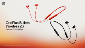 OnePlus Bullets Wireless Z3 Bluetooth Earphones | Sound Master EQ | 3D Spatial Audio | Fast Charging | Google Fast Pair