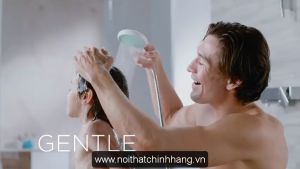 Bộ dây bát Sen tắm nóng lạnh tăng áp chính hãng American Standard FFASS506-PI Genie Hồng