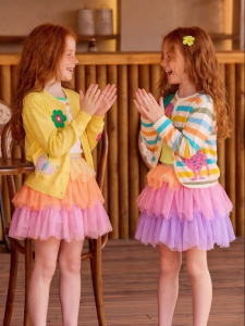 PPTOWN | Summer Suitable Princess Tulle Layered Flounce Skirt
