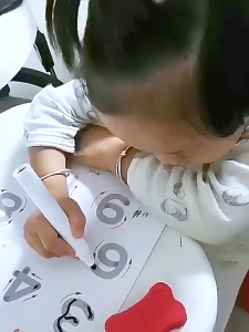 JOOKID 136 Page Kids Tracing Book Training Coloring Book Erasable Writing Materials Kids Educational Toy for Baby Toddler Kids Gifts