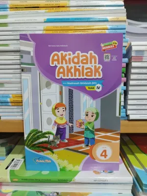 Buku Pelajaran Akidah Akhlak sd mi kelas 1 4 5 Kurikulum Merdeka Pustaka Mulia