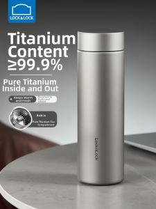 LocknLock | Titanium Thermal Mug Double-Layer High-End Tea Water Separation Lightweight