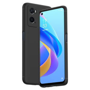 Henyou | Oppo A93s A97 A96 A95 A58X A57 A56S A52 5G A55 A53 A35 A32 Silicone Protective Case Anti-Fall Full Cover Matte Finish For Men And Women