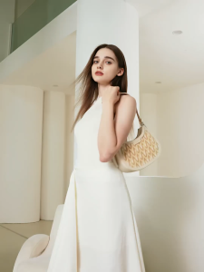 MOSSDOOM Tas Sling Bag Wanita Hellena Bag Tas Bahu Tas Underarm Bag Shoulder Bag