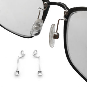 Glasses Accessories Nose Pad Bracket Screw Lock Myopia Nose Pads Nose Rack Wine Glass Pipe Nose Bridge Metal Support Rod