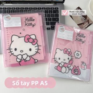 joytop | Sổ Tờ Lỏng A5 Kitty Hồng Sanrio