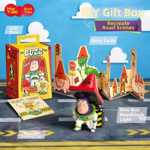 MAKETUBU | Gift for Boys Boyfriend Commemorative Mini Roadblock Light Decor