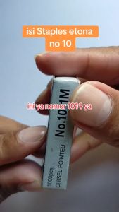 Etona Isi Hecter No.10/Staples Hekter Kecil Murah Berkualitas