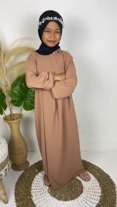 Gamis Anak Crinkle Gamis Anak Tanggung Baju Muslim Anak Usia 5-14 Tahun