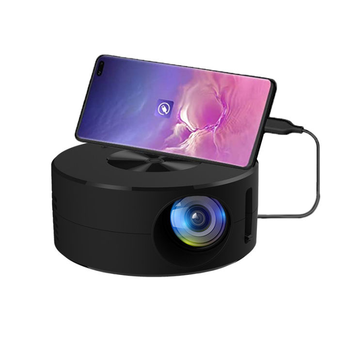 YT200 LED Mobile Video Mini Projector Home Theater Media