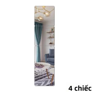 Gương Soi Toàn Thân Gắn Tường Bằng Acrylic Chống Vỡ Dành Cho Phòng Tập Thể Dục Tại Nhà Và Phòng Ngủ Gương Tập Thể Dục Không Phải Kính Với Cạnh Vuông Bo Tròn