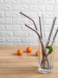 (BISA COD) SEDOTAN MINUM BAHAN STRAW STAINLESS