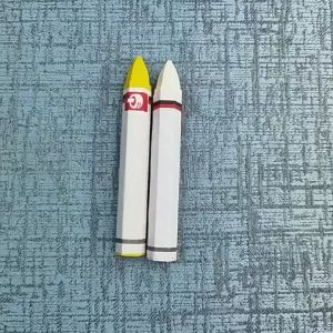 5pcs Taitec Rubber Chalk White/Yellow For Tires