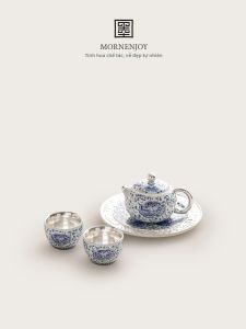 mornenjoy | Gift Silver-plated Xi Shi Teapot Tea Set