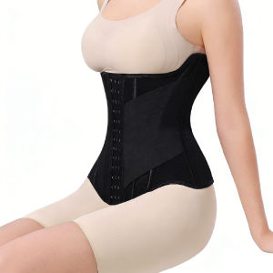 NEW Waist Trainer for Women Corset Shapewear Tummy Control Sport Workout Waist Cincher Body Shaper Hooks
