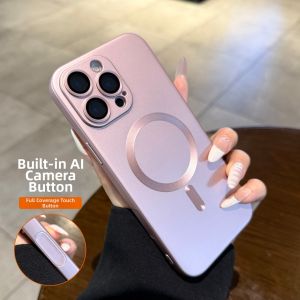 AO.HU | Magnetic Charging Full Protection Soft Silicone Case Touch Camera Button Lens Film