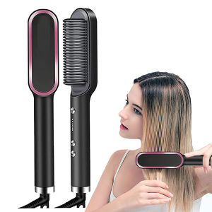 Electric Hair Brushes Straightening Brush Heating Comb Curling Iron Hair Styling Tools Hair Straightener Brush