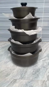 Nồi Đất Đáy Sâu Nồi Kho Quẹt Nấu Lẩu Quán Ốc - Giữ Nhiệt Tốt Đủ Khích Thước Dễ Dàng Lựa Chọn