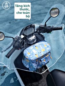 Zenneldeiy | Bao Che Trong Suốt Chống Nước và Bụi Phần Trước Xe Điện