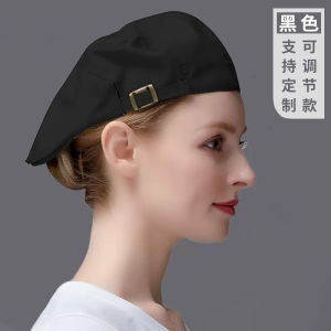 Mesh Breathable Beret Western Restaurant Attendant Work Hat Catering Men and Women Chef Work Cap Custom Logo