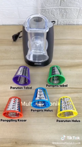 Electric Food Processor - Pemotong Buah dan Sayur Idealife IL-207