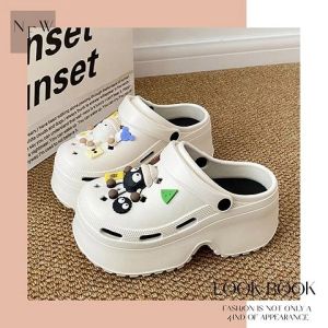 NDDshop ใหม่ล่าสุด  รองเท้าแตะหัวโตแฟชั่นสำหรับผู้หญิง แถมฟรีเซ็ทตัวติดลายใหม่ล่าสุด แต่งแล้วแมทช์เข้ากันเวอร์ ใส่กับชุดอะไรก็ปัง  ซื้อเลยพร้อมส่งหนักมาก