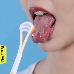 Tongue Cleaner Tongue Scraper Reusable Remove Bad Breath