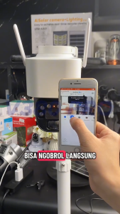 Yoosee CCTV Tenaga Surya outdoor waterproof 5MP Ultra HD Daya Rendah Deteksi Gerak Al Fungsi Alarm cctv wifi sambung ke hp