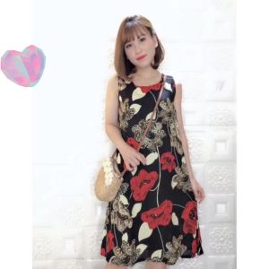 Váy lanh nữ- đầm lanh form bigsize mặc rộng thoải mái