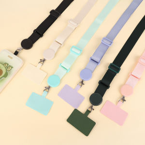Neck Strap Lanyard for Mobile Phone Rope Anti-lost Keys Mobile Phone Straps Holder Neck Strap Hang Rope Lanyard Patch Card