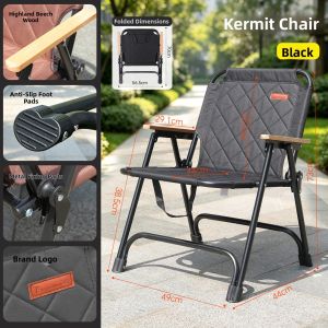 TAFUMAN | Portable Camping Kermit Chair