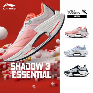 LI-NING SHADOW 3รองเท้าวิ่งสปริงสปีดรองเท้ากีฬามืออาชีพ ARRV003ขาตั้งกล้อง Legit