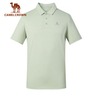 Camel Crown เสื้อโปโลกีฬาผู้ชาย แห้งเร็ว