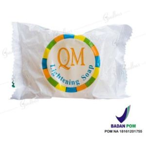 Sudah BPOM!! Sabun QM Lightening Soap Pemutih Badan & Wajah